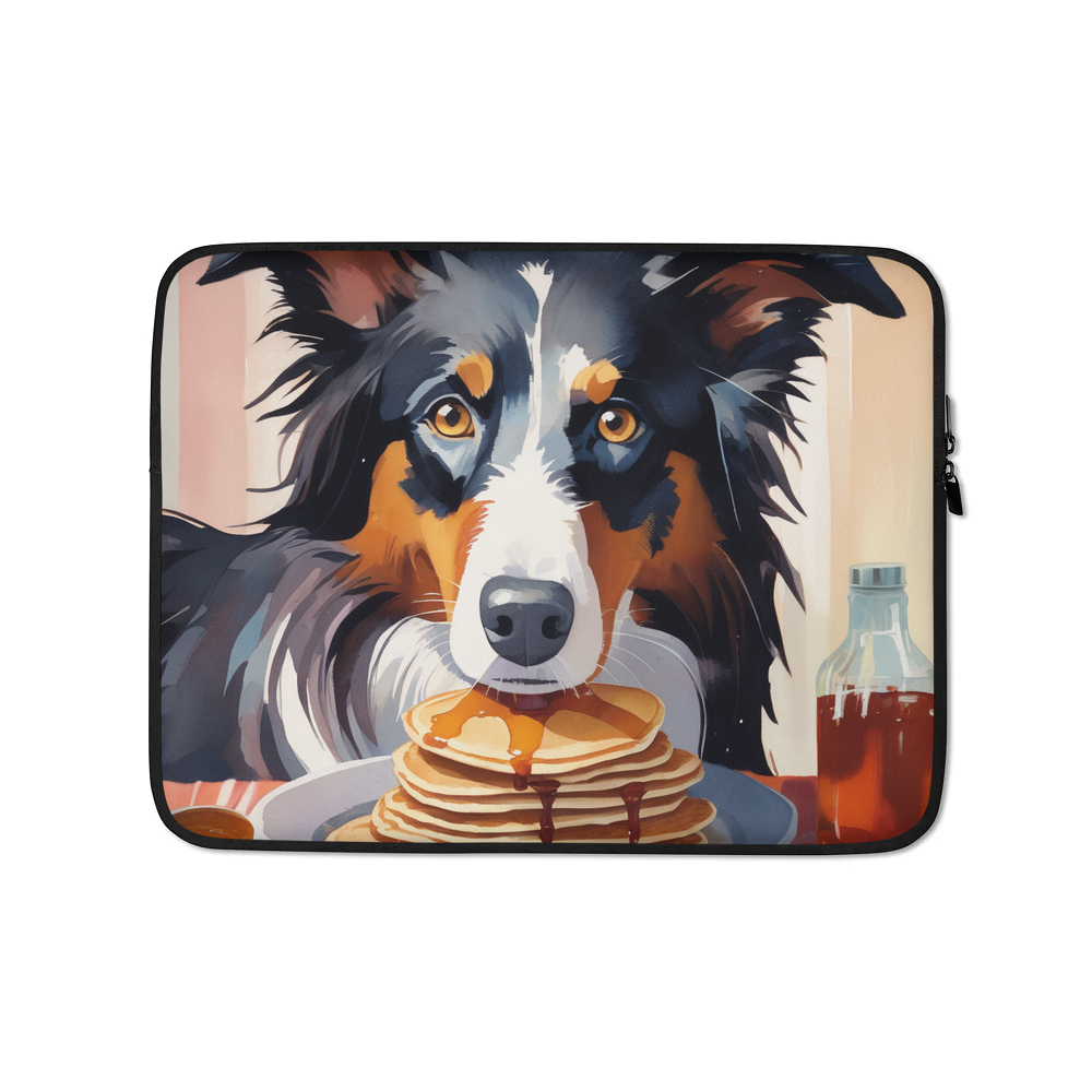 PugMug Custom Border Collie Laptop Sleeve