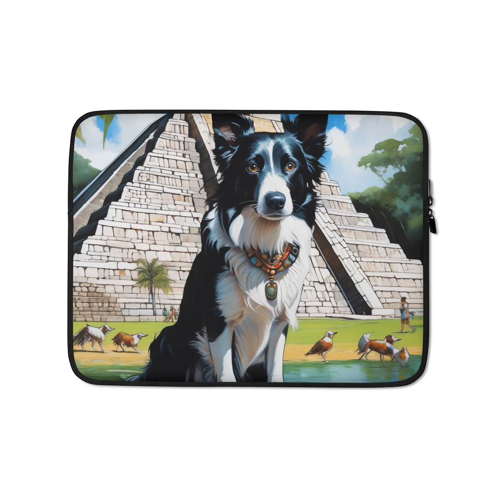 PugMug Custom Border Collie Laptop Sleeve