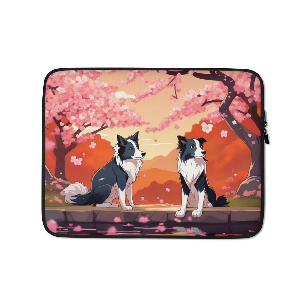 PugMug Custom Border Collie Laptop Sleeve