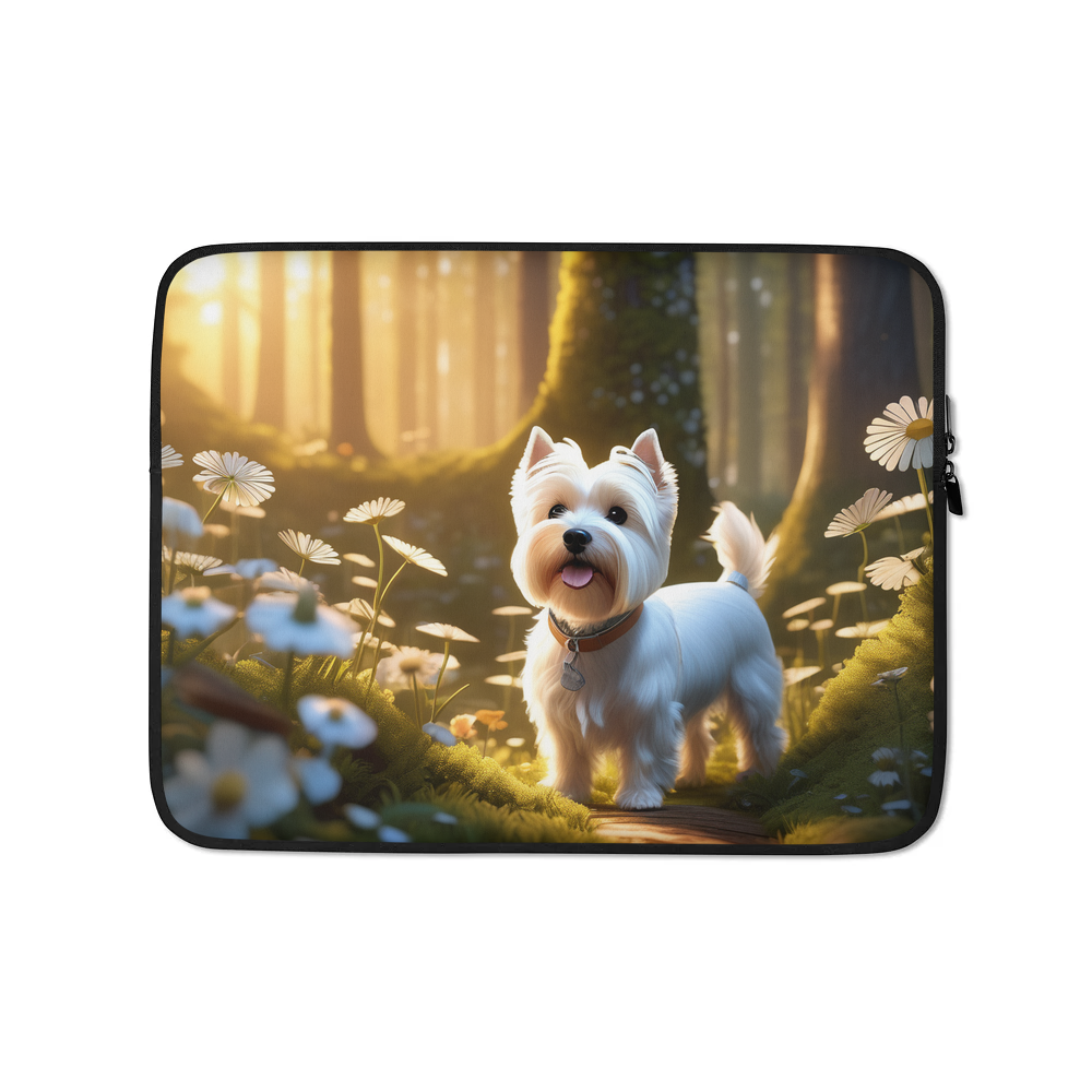 PugMug Custom West Highland White Terrier Laptop Sleeve