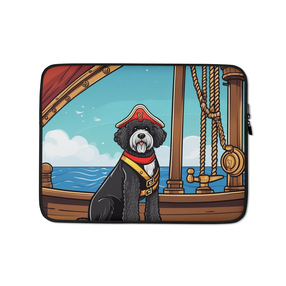 PugMug Custom Portuguese Water Dog Laptop Sleeve