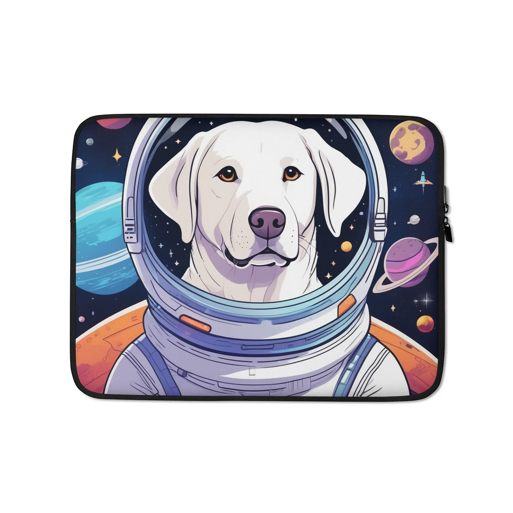PugMug Custom White Labrador Retriever Laptop Sleeve