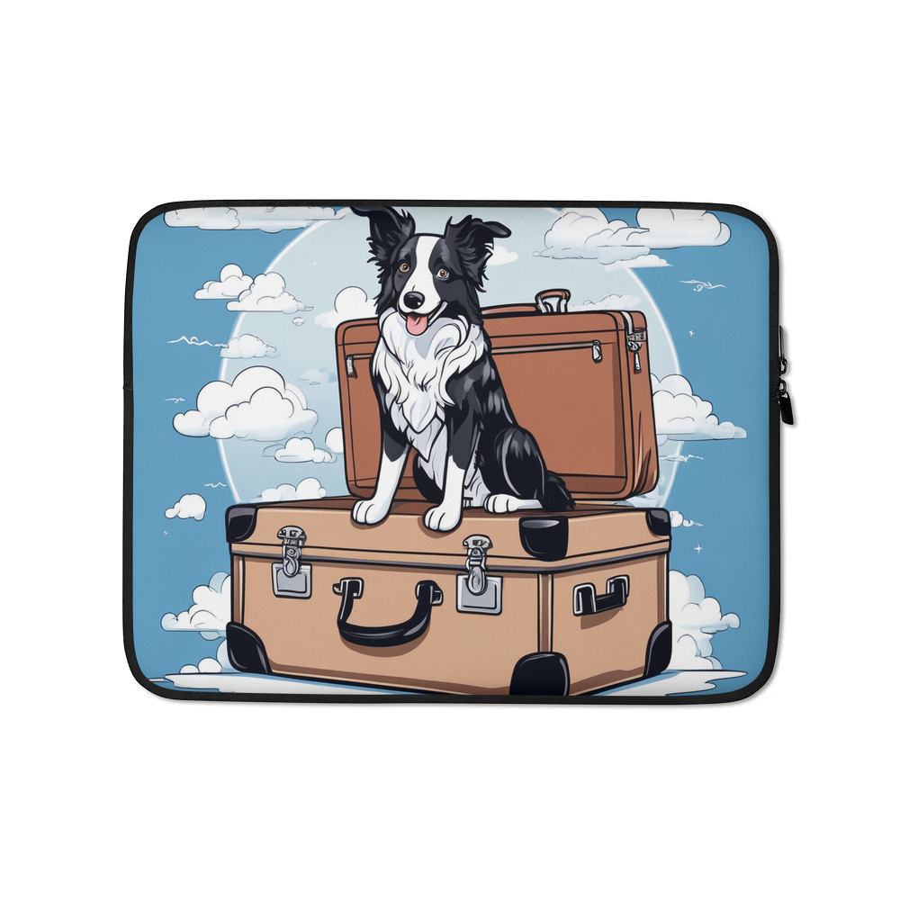 PugMug Custom Border Collie Laptop Sleeve