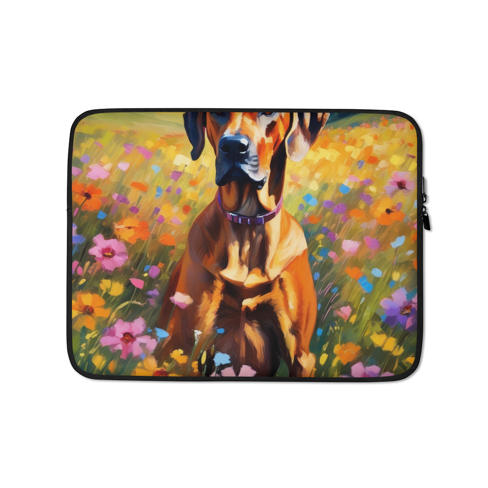 PugMug Custom Rhodesian Ridgeback Laptop Sleeve