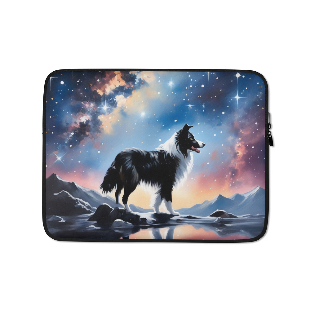 PugMug Custom Border Collie Laptop Sleeve