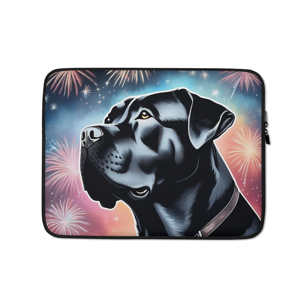 PugMug Custom Cane Corso Laptop Sleeve