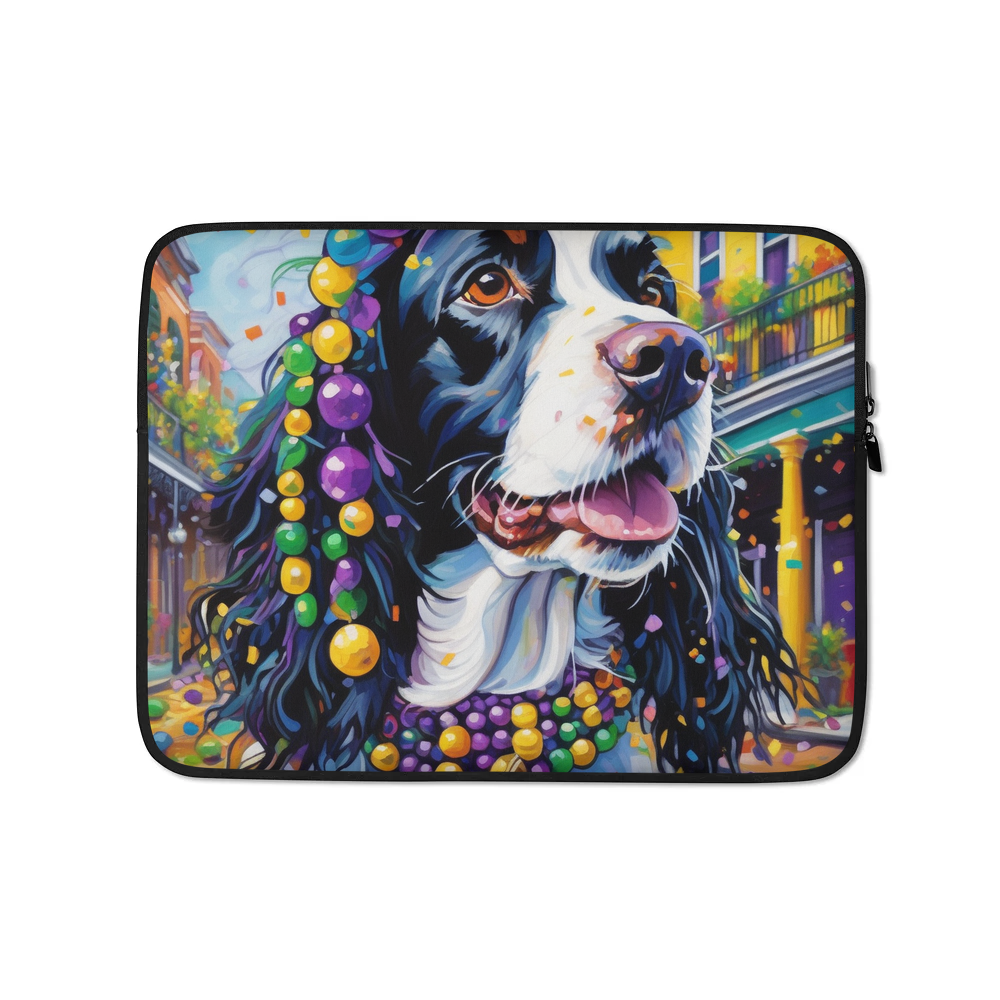 PugMug Custom English Springer Spaniel Laptop Sleeve