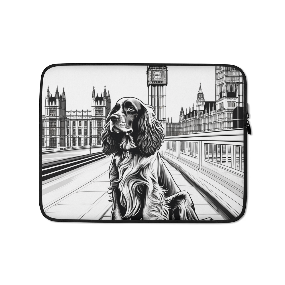 PugMug Custom English Cocker Spaniel Laptop Sleeve