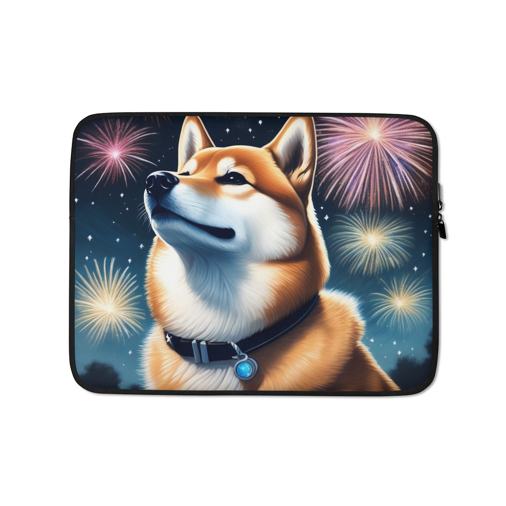 PugMug Custom Shiba Inu Laptop Sleeve