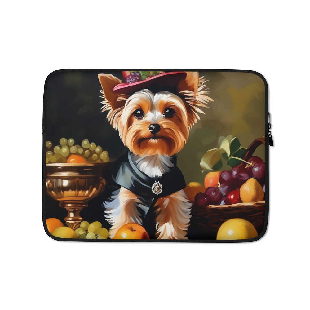PugMug Custom Yorkshire Terrier Laptop Sleeve