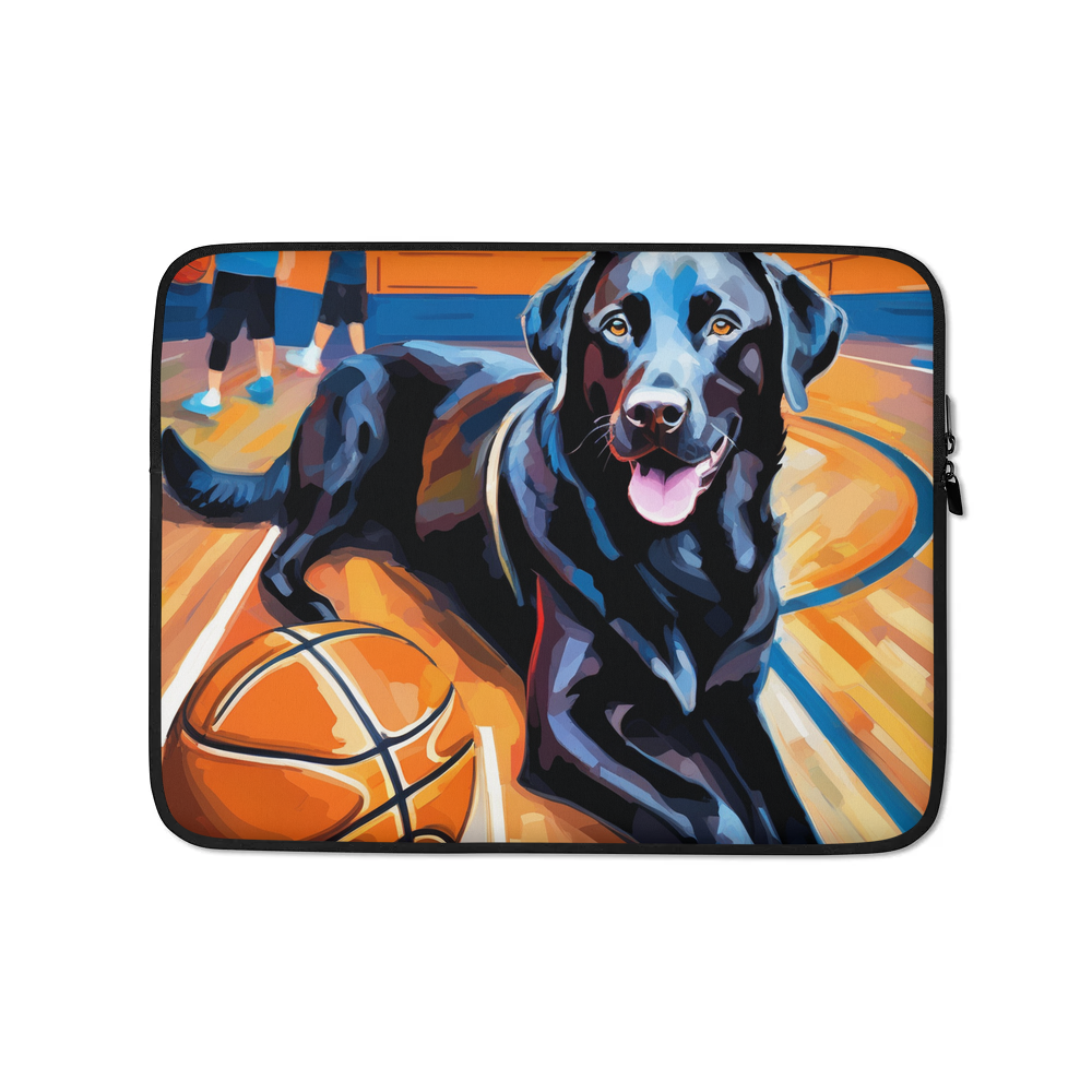 PugMug Custom Black Labrador Retriever Laptop Sleeve
