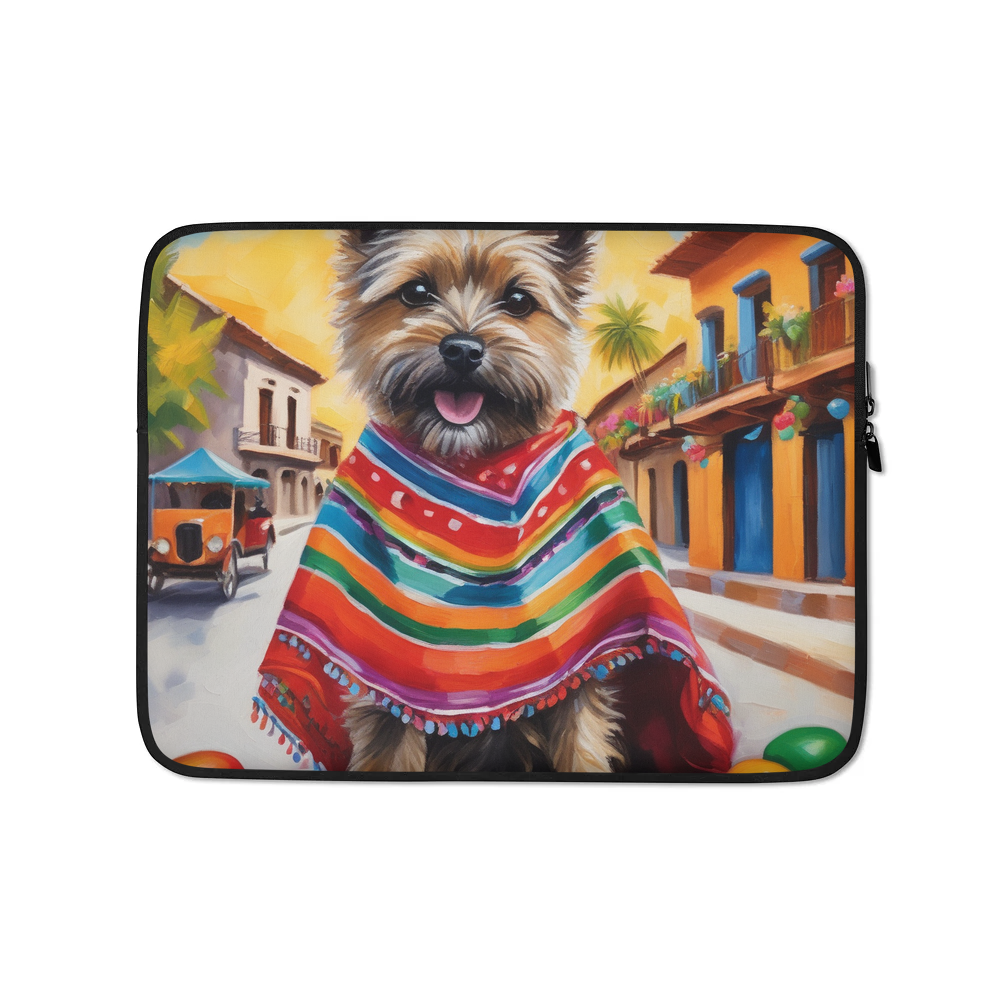 PugMug Custom Cairn Terrier Laptop Sleeve