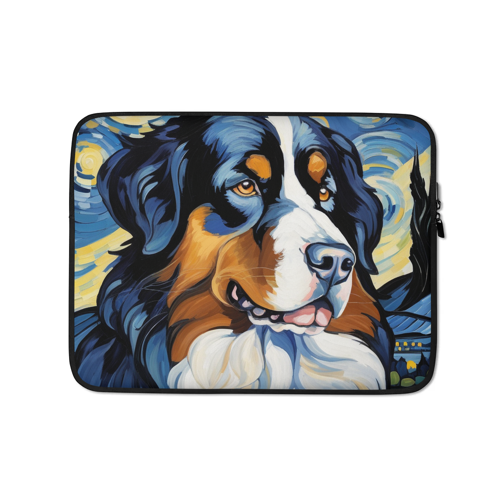 PugMug Custom Bernese Mountain Dog Laptop Sleeve