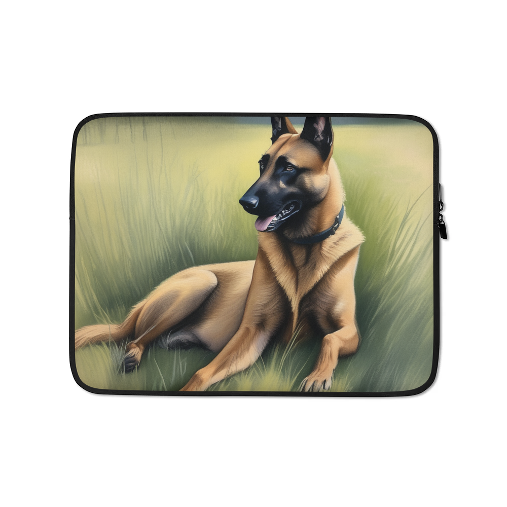PugMug Custom Belgian Malinois Laptop Sleeve