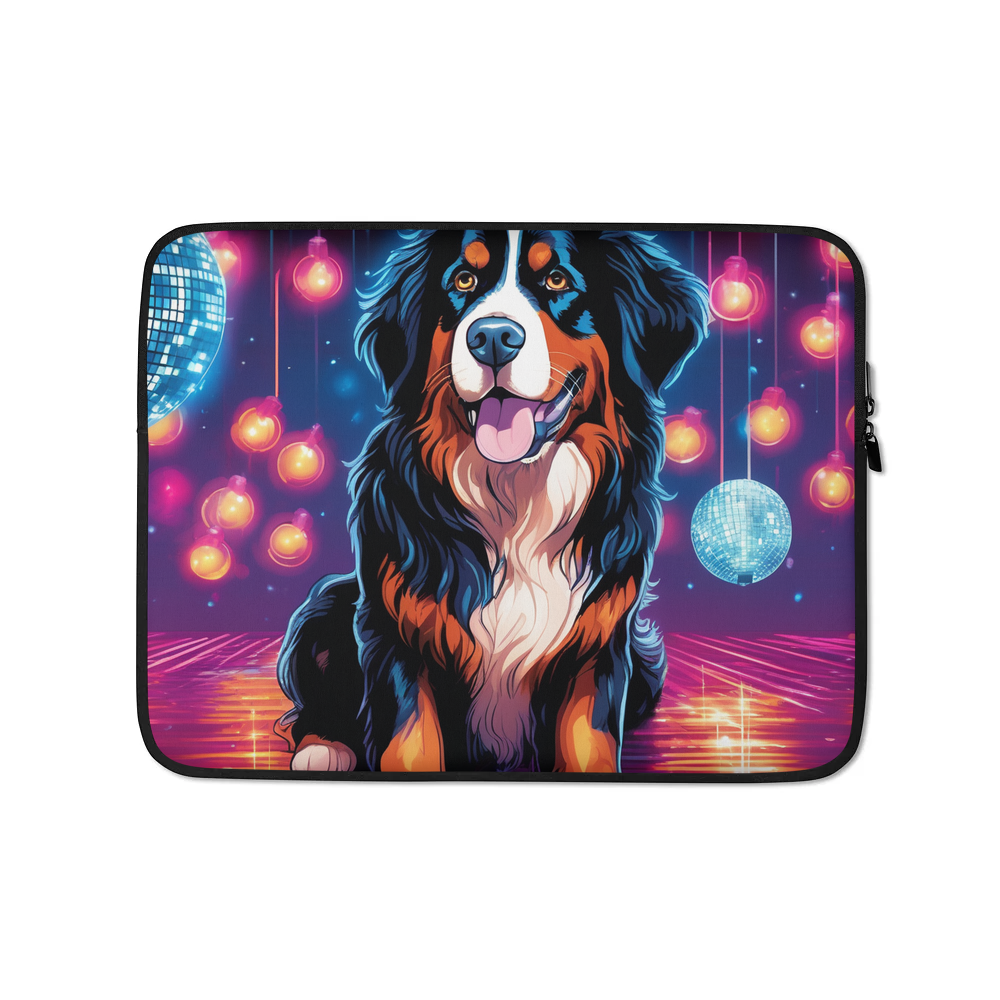 PugMug Custom Bernese Mountain Dog Laptop Sleeve