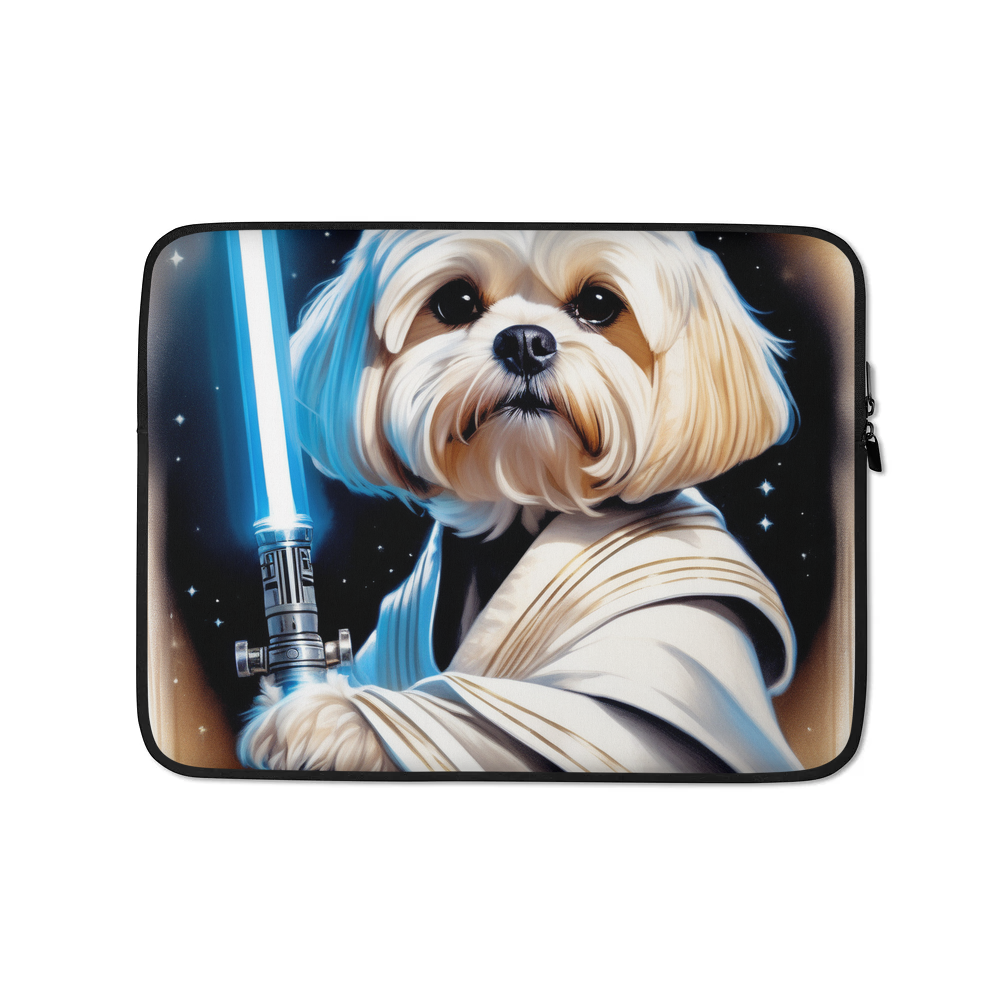 PugMug Custom Maltese Dog Laptop Sleeve