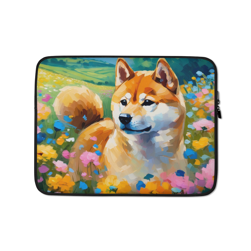 PugMug Custom Shiba Inu Laptop Sleeve