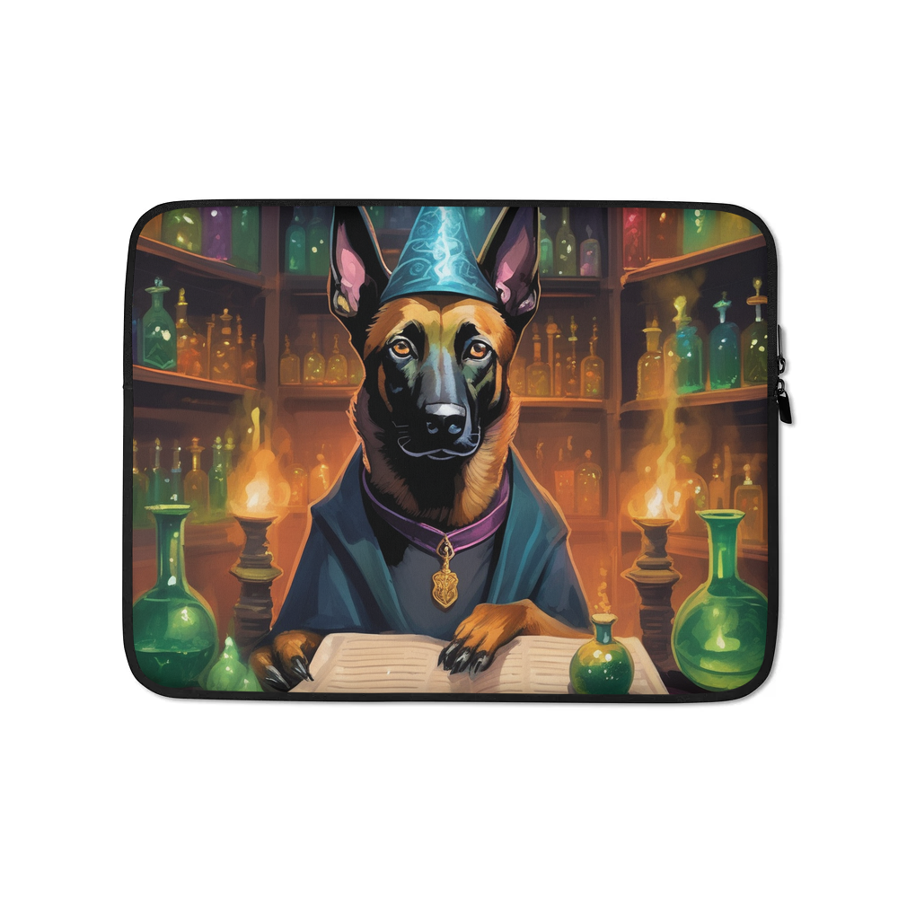 PugMug Custom Belgian Malinois Laptop Sleeve