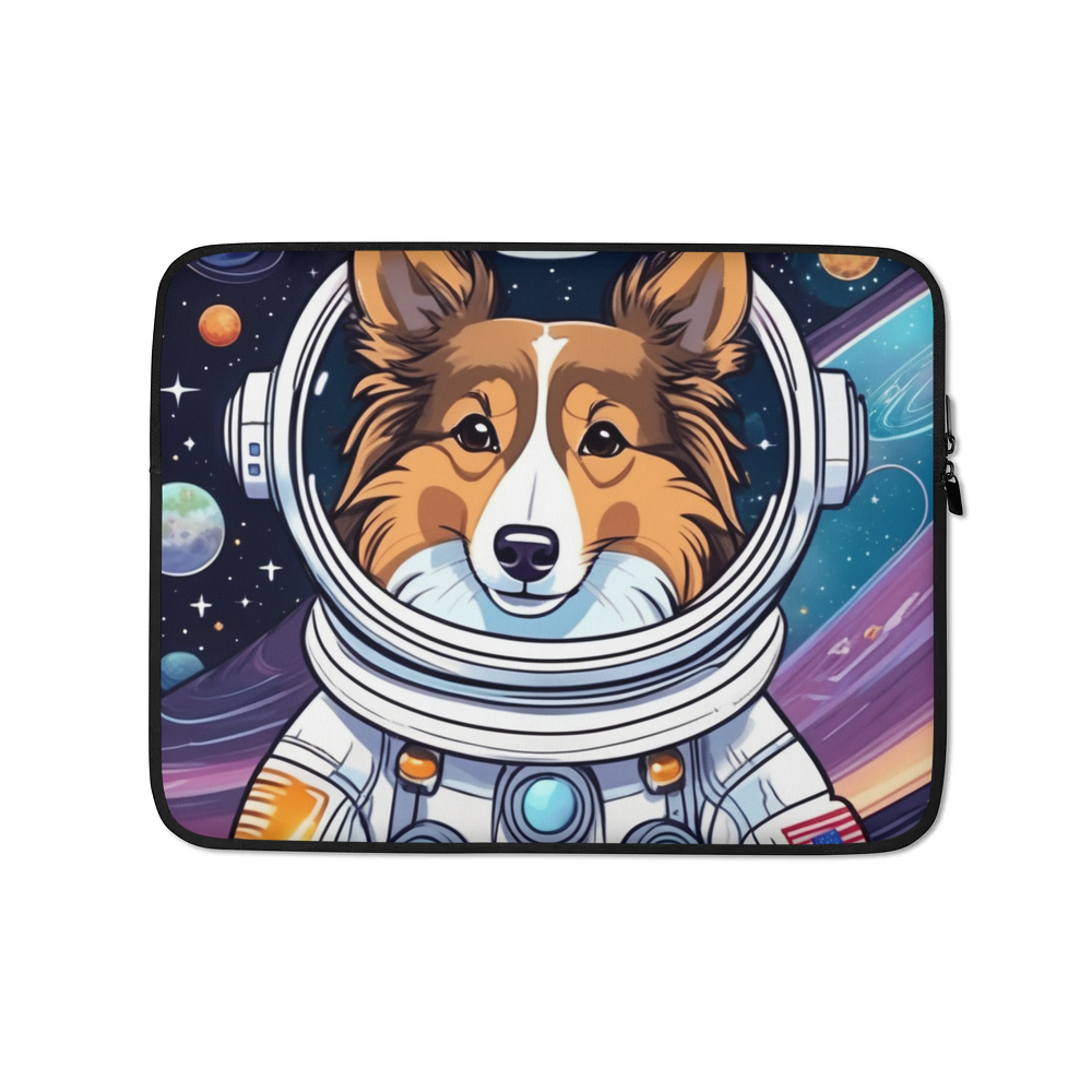 PugMug Custom Shetland Sheepdog Laptop Sleeve