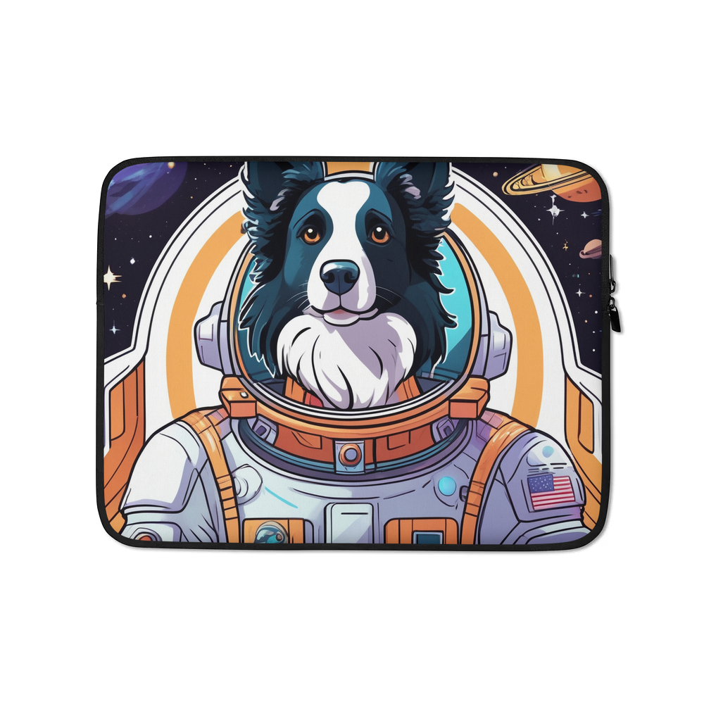 PugMug Custom Border Collie Laptop Sleeve