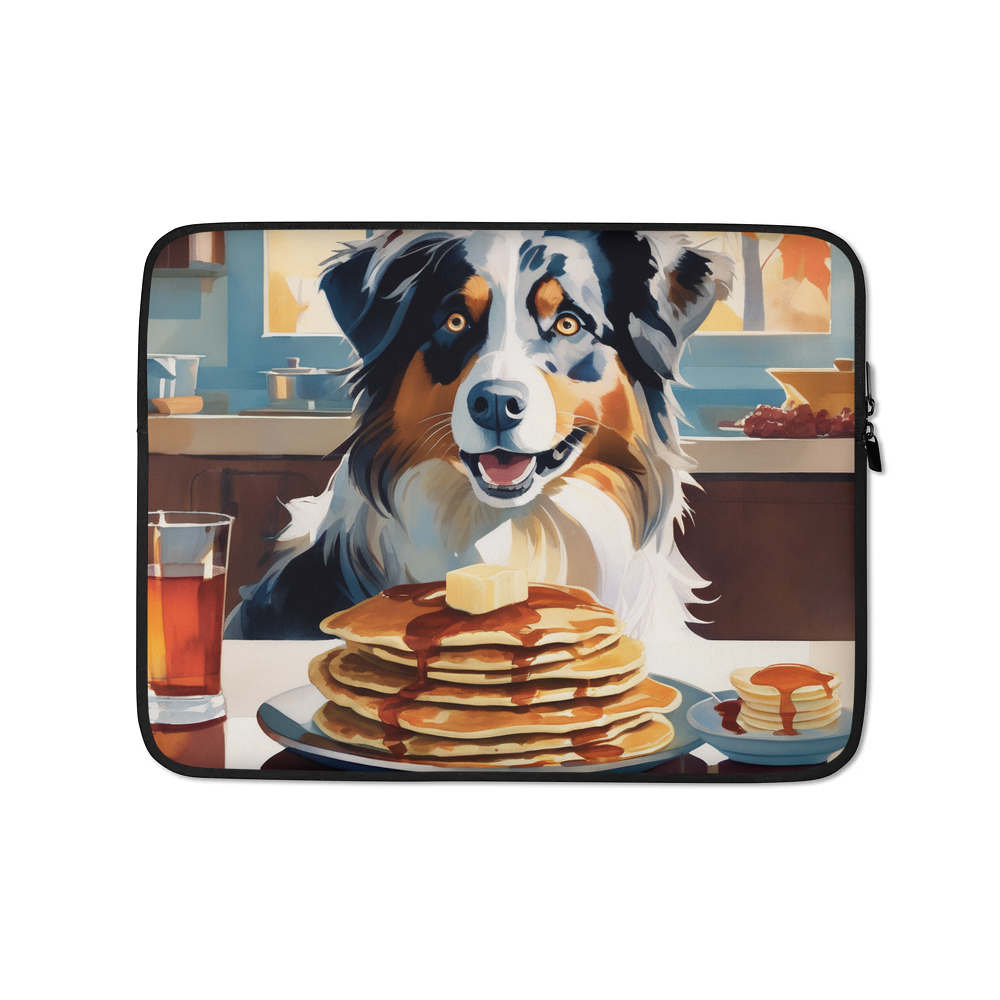 PugMug Custom Australian Shepherd Dog Laptop Sleeve