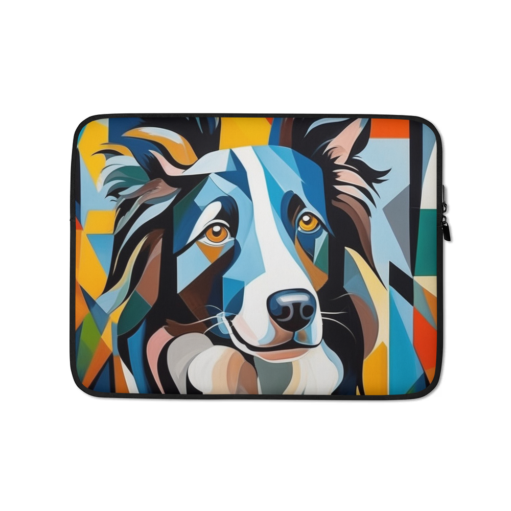 PugMug Custom Border Collie Laptop Sleeve