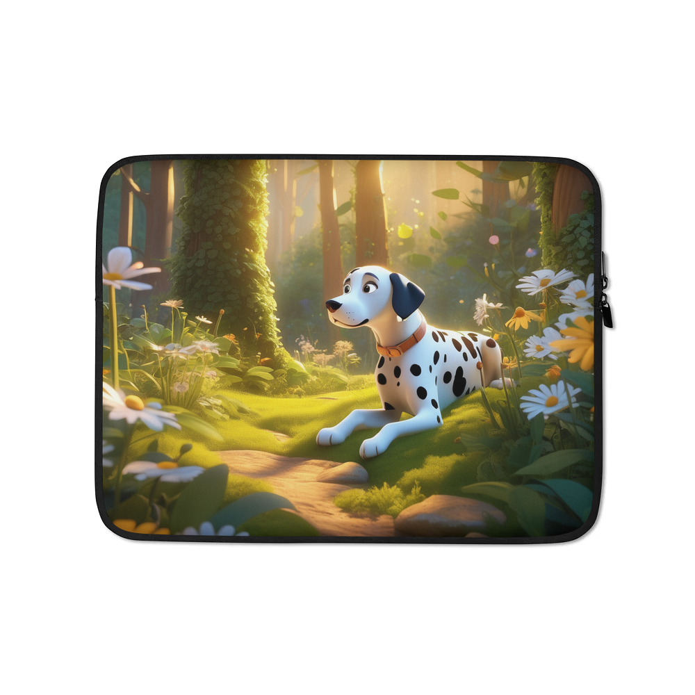 PugMug Custom Dalmatian Laptop Sleeve