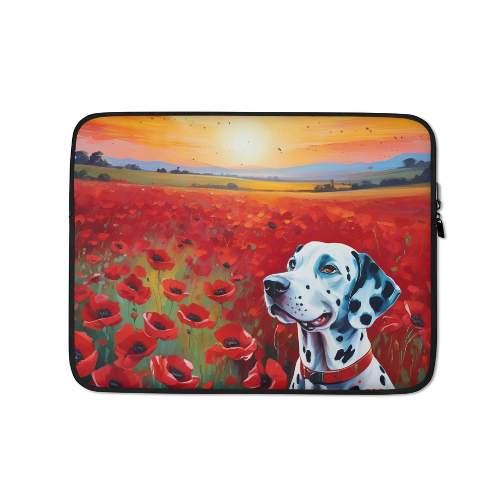PugMug Custom Dalmatian Laptop Sleeve
