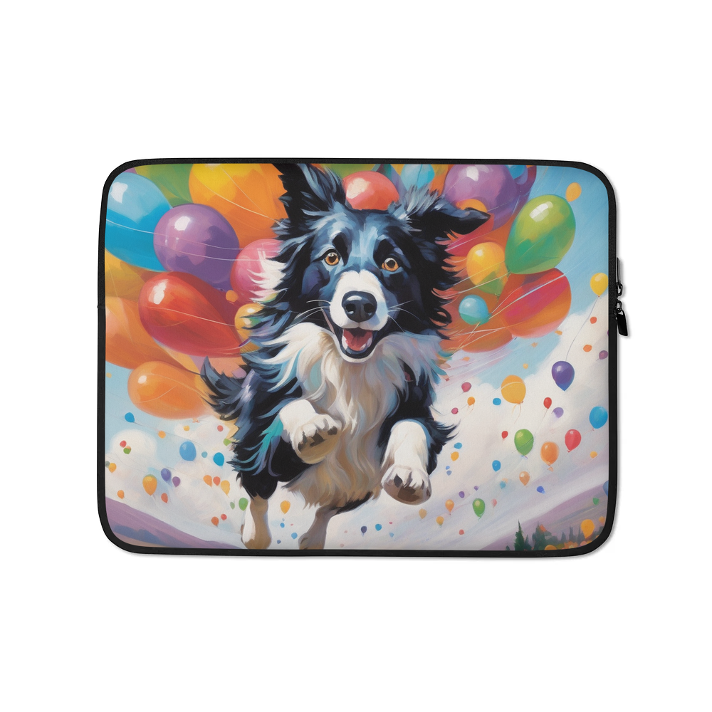 PugMug Custom Border Collie Laptop Sleeve