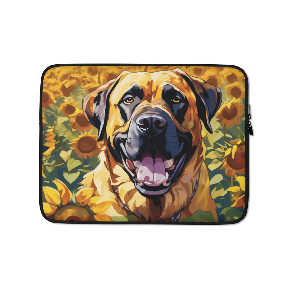 PugMug Custom Mastiff Laptop Sleeve