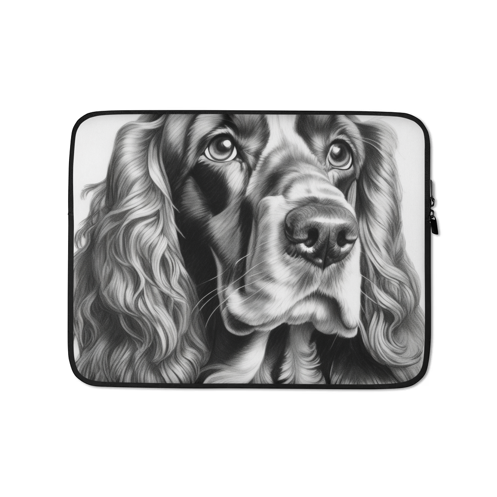 PugMug Custom English Cocker Spaniel Laptop Sleeve