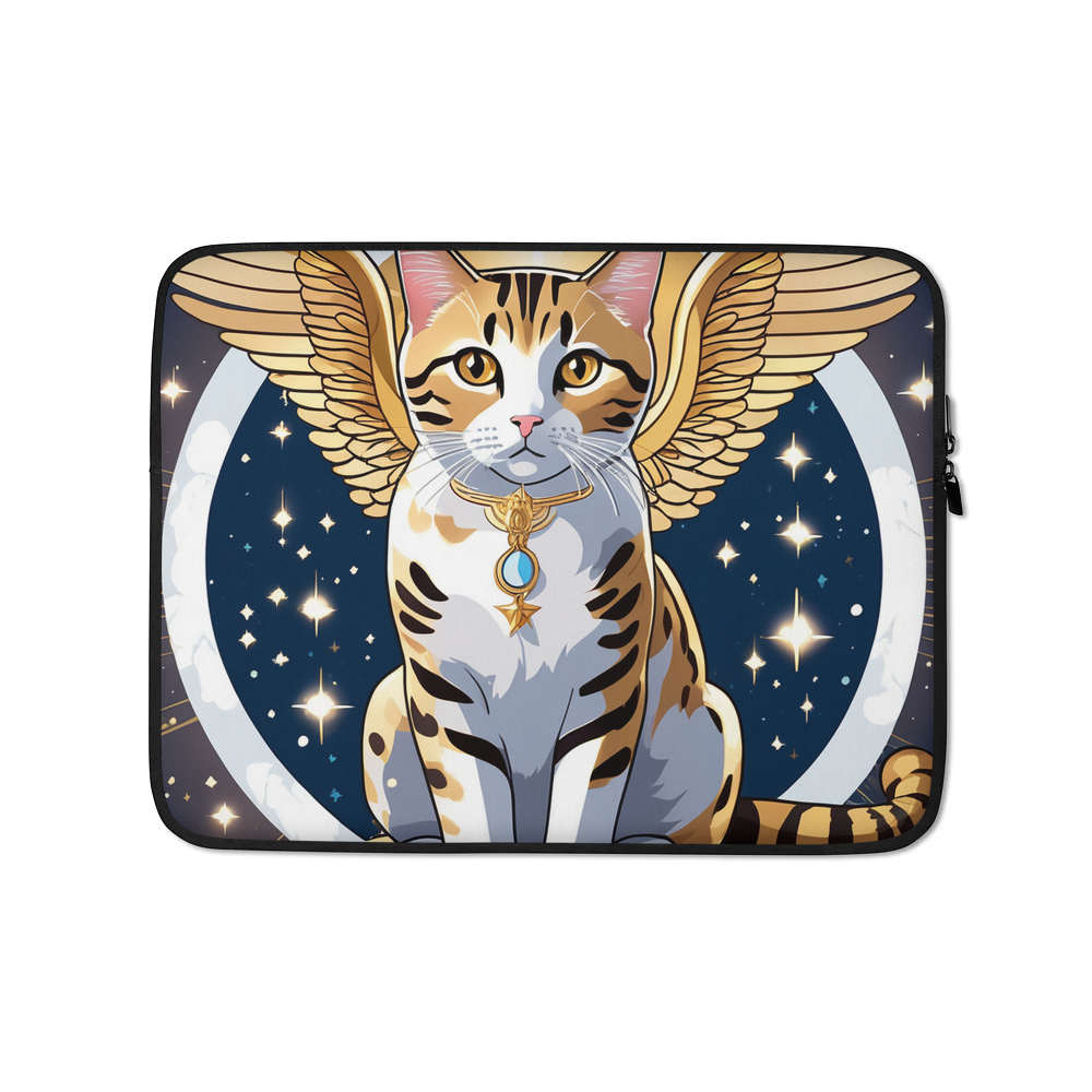 PugMug Custom Tabby American Shorthair Cat Laptop Sleeve