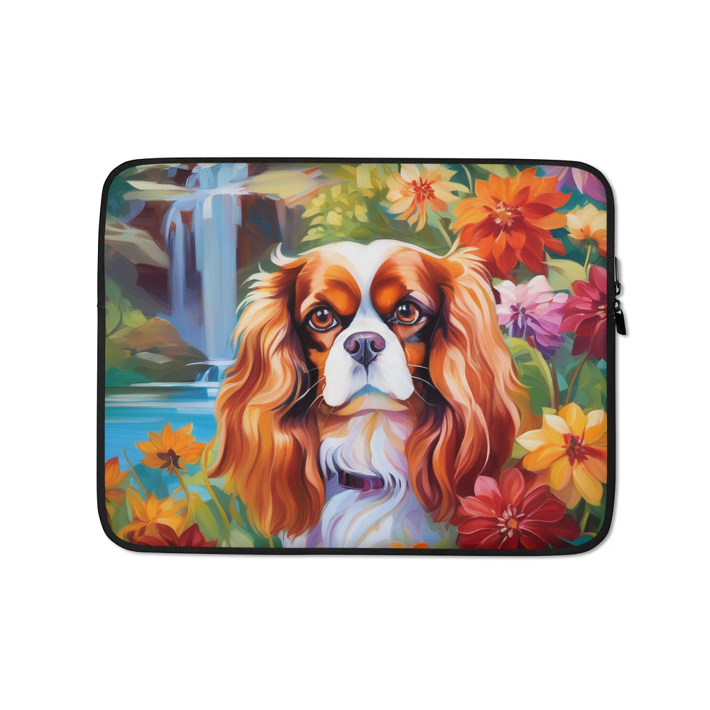 PugMug Custom Cavalier King Charles Spaniel Laptop Sleeve