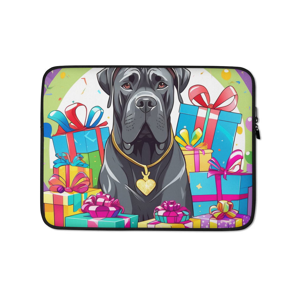 PugMug Custom Cane Corso Laptop Sleeve