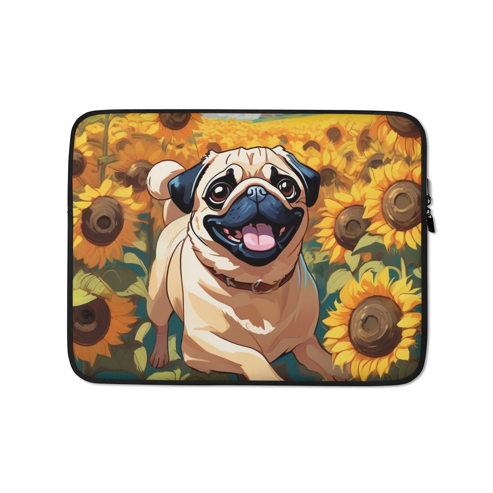 PugMug Custom Pug Laptop Sleeve