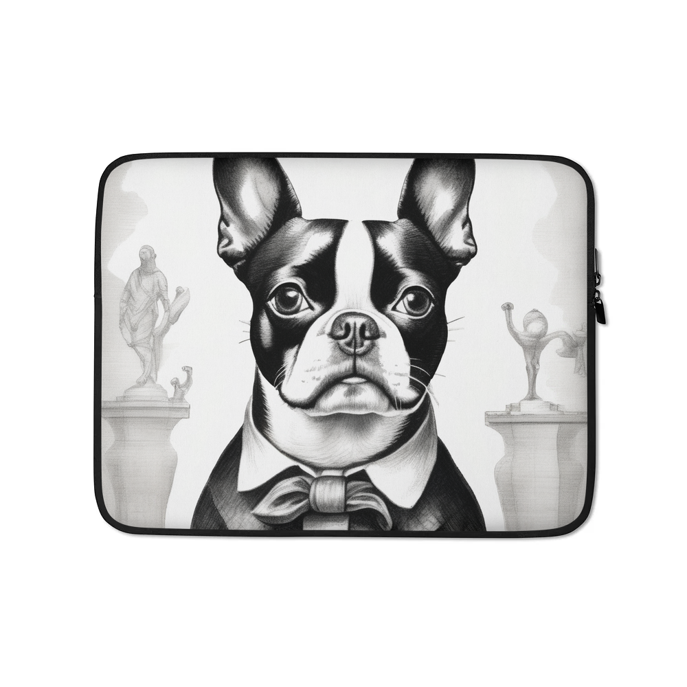 PugMug Custom Boston Terrier Laptop Sleeve