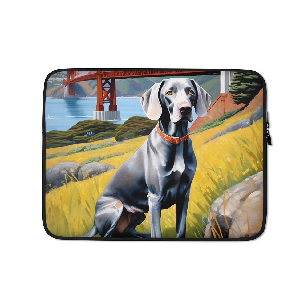 PugMug Custom Weimaraner Laptop Sleeve