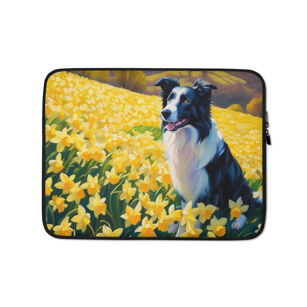 PugMug Custom Border Collie Laptop Sleeve