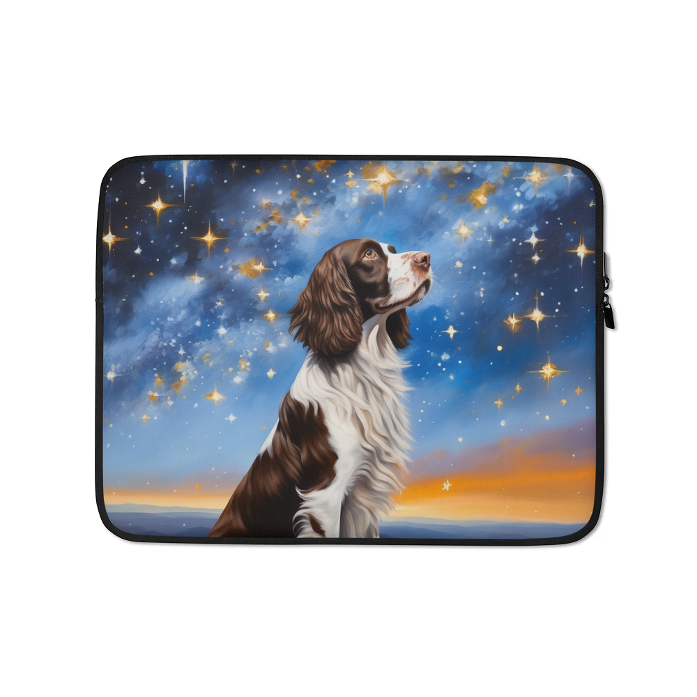 PugMug Custom English Springer Spaniel Laptop Sleeve