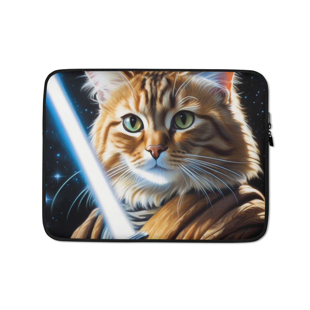 PugMug Custom Tabby Exotic Cat Laptop Sleeve