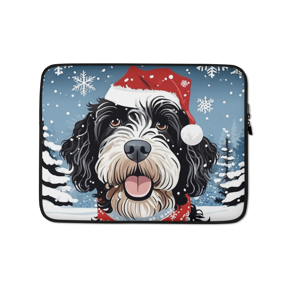 PugMug Custom Portuguese Water Dog Laptop Sleeve