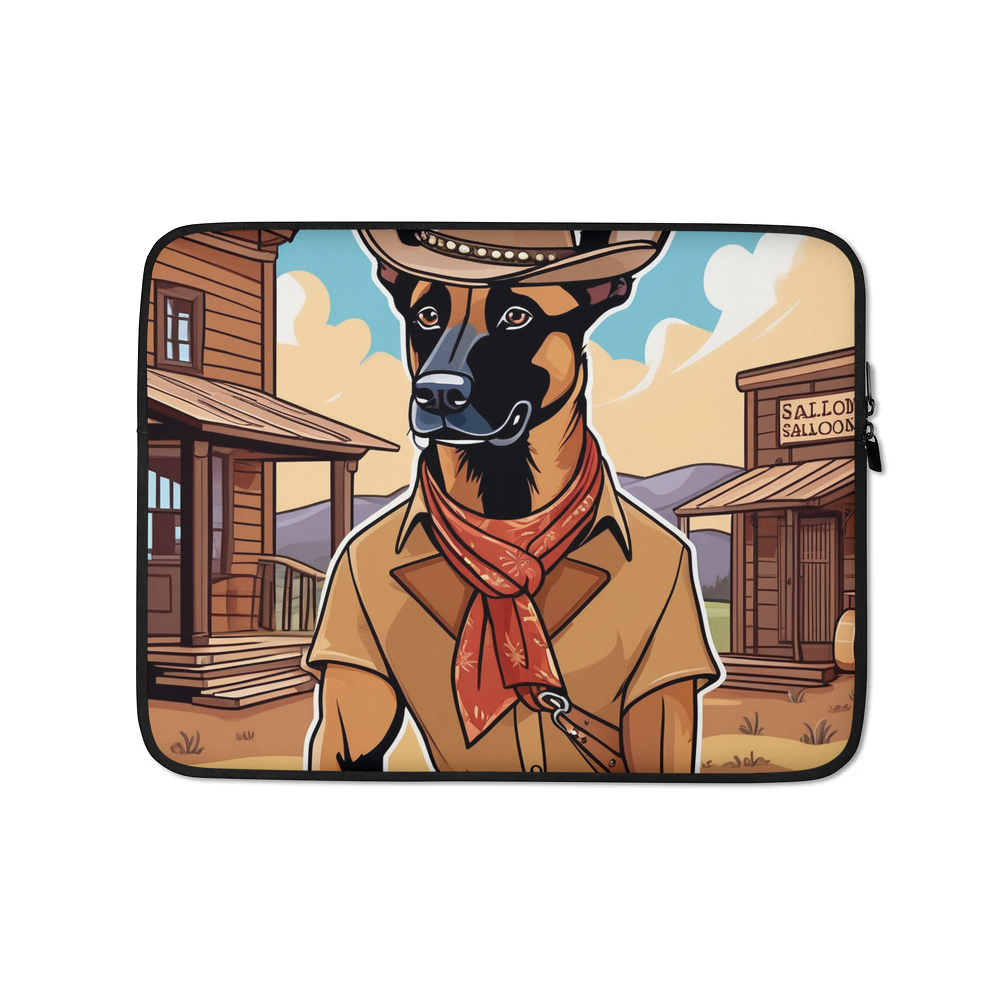 PugMug Custom Belgian Malinois Laptop Sleeve