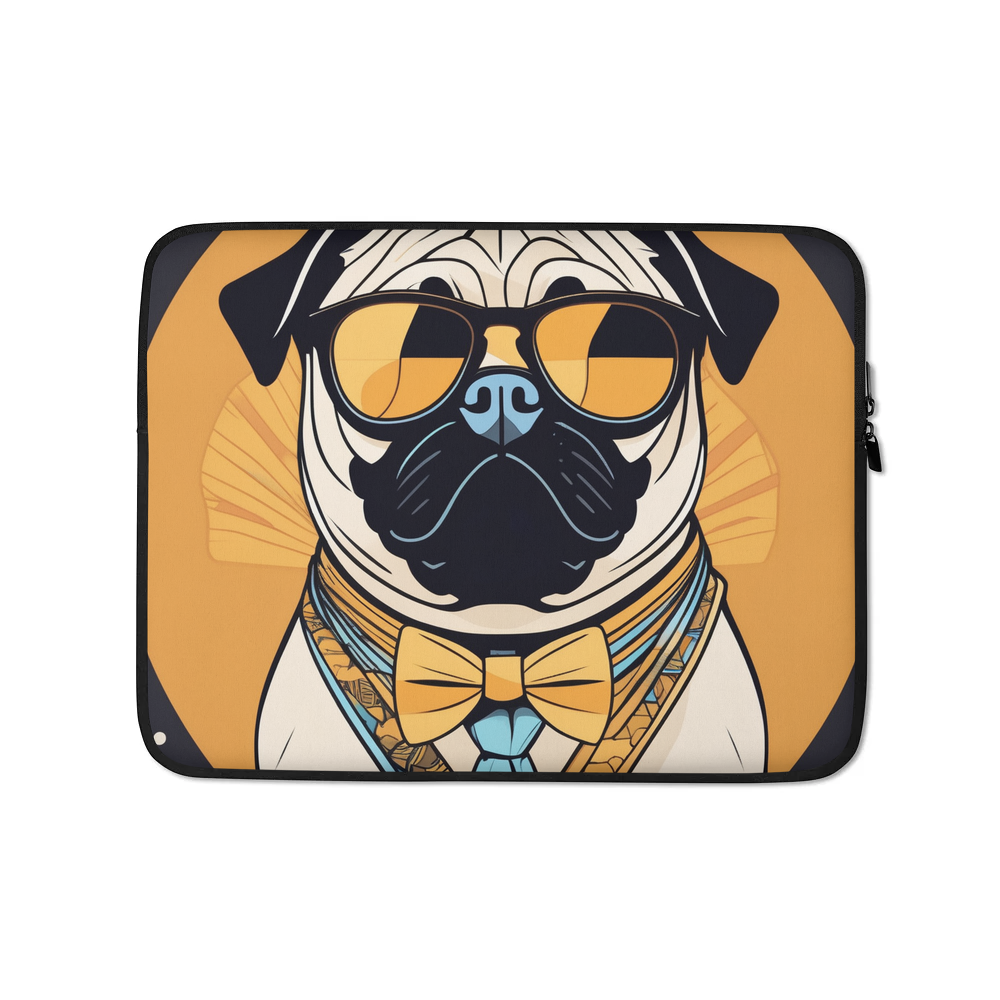 PugMug Custom Pug Laptop Sleeve