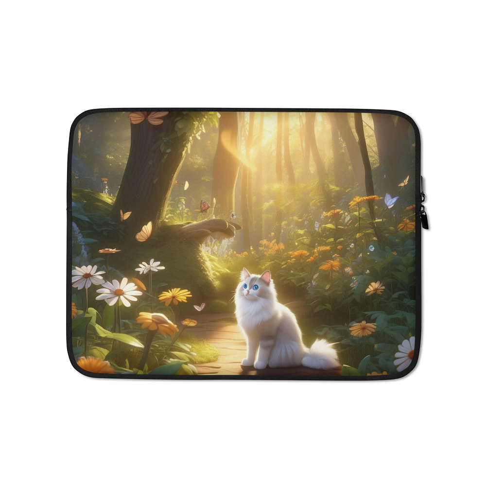 PugMug Custom Tabby Ragdoll Cat Laptop Sleeve