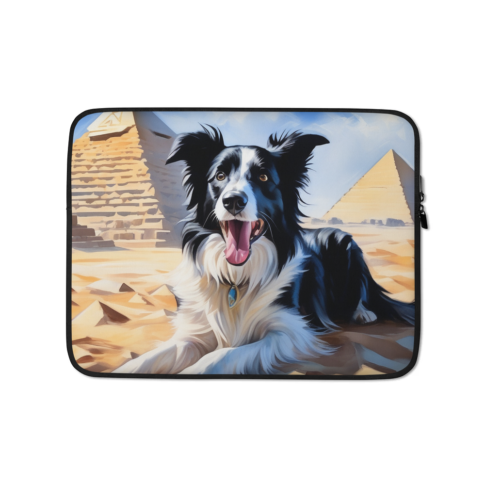 PugMug Custom Border Collie Laptop Sleeve