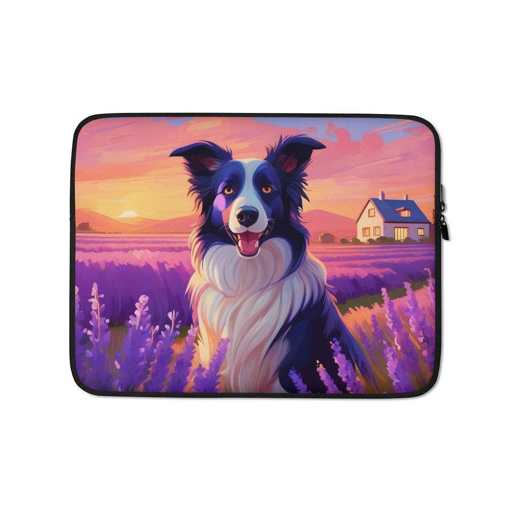 PugMug Custom Border Collie Laptop Sleeve