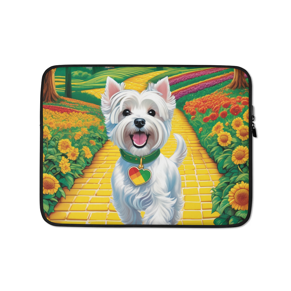 PugMug Custom West Highland White Terrier Laptop Sleeve