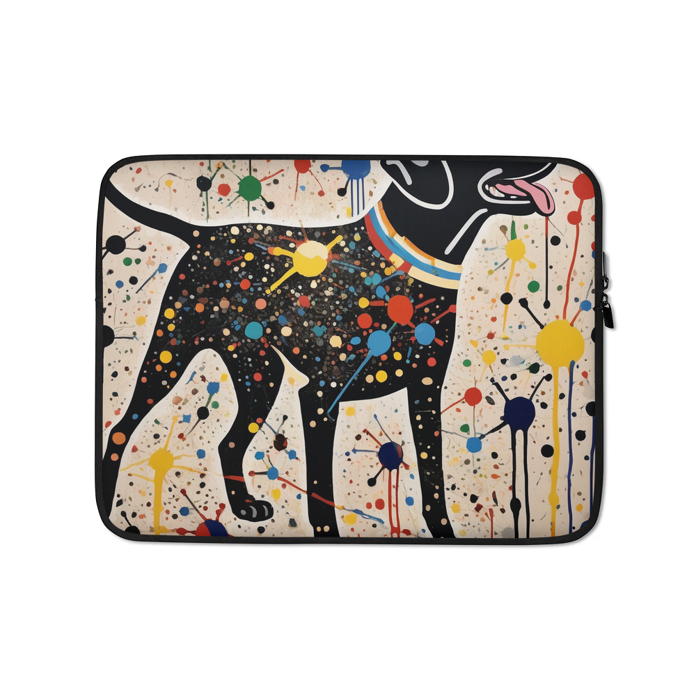 PugMug Custom Black Labrador Retriever Laptop Sleeve