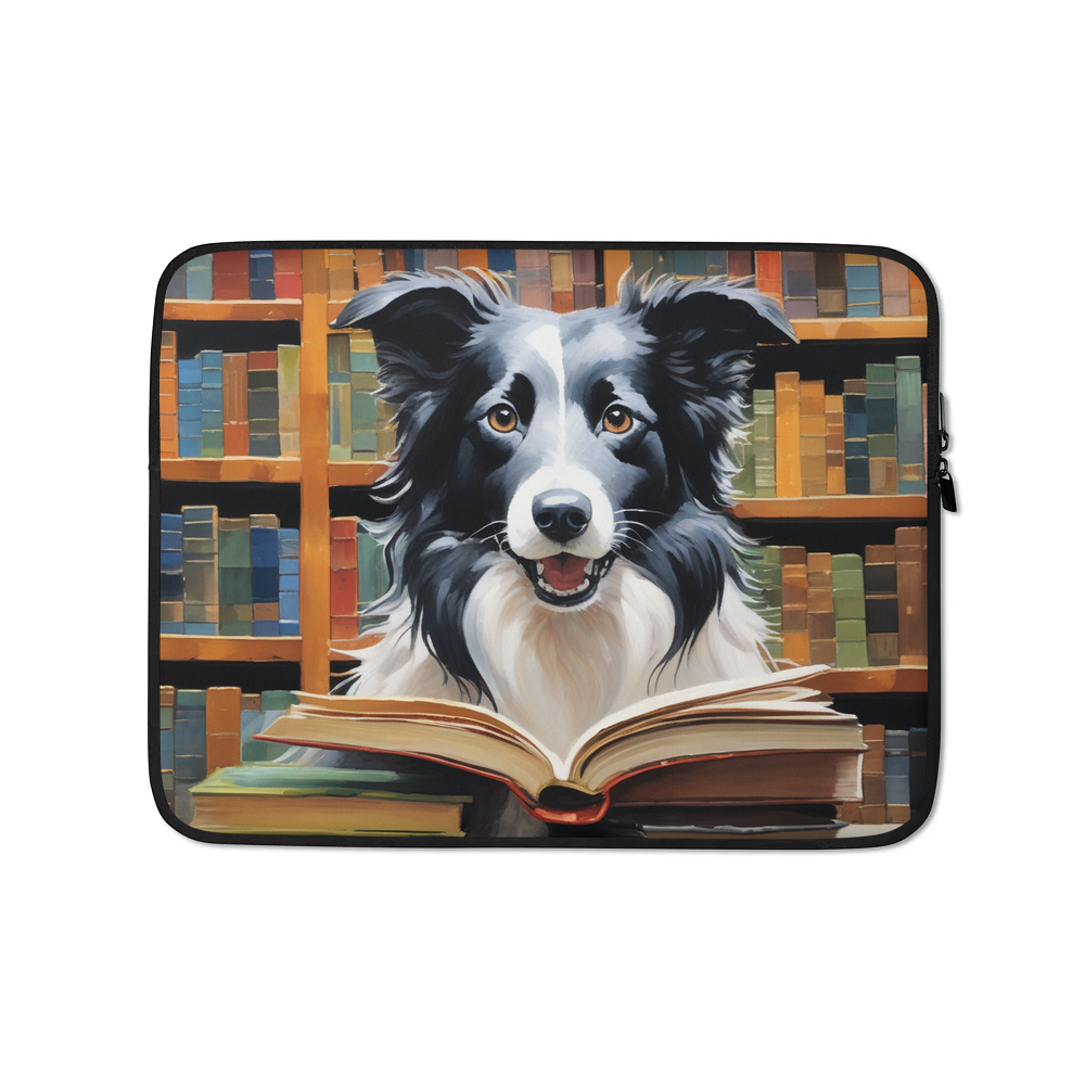 PugMug Custom Border Collie Laptop Sleeve