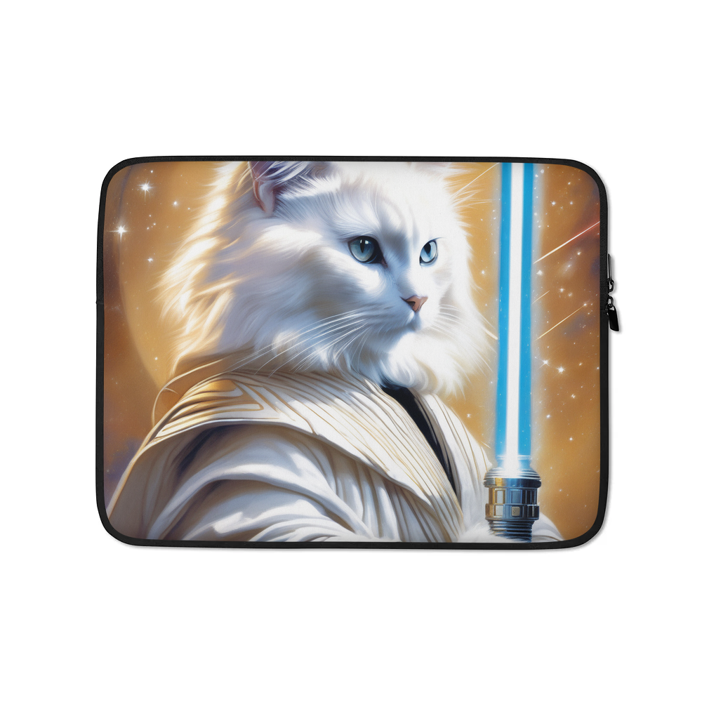 PugMug Custom White Ragdoll Cat Laptop Sleeve